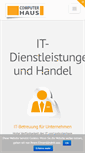 Mobile Screenshot of computerhaus.biz